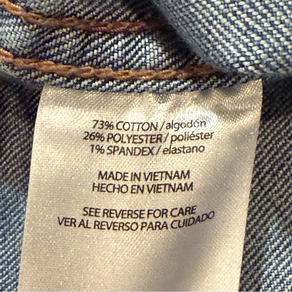 The Limited Women’s Blue Denim Jacket‎ Medium Wash Size S - Picture 7 of 8